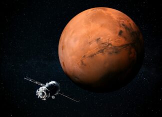 Espaçonave chinesa envia vídeo com selfie na órbita de Marte
