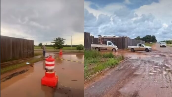 moradores-cobram-prefeitura-de-sinop-apos-alagamento-na-rua-manaus-com-avenida-rute moradores-cobram-prefeitura-de-sinop-apos-alagamento-na-rua-manaus-com-avenida-rute