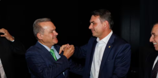 wellington-fagundes-se-reune-com-flavio-bolsonaro-para-alinhar-candidatura-ao-governo-de-mt
