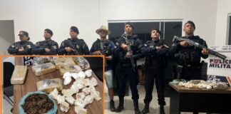pm-apreende-cerca-de-4,4-kg-de-maconha-e-porcoes-de-cocaina-em-boa-esperanca-do-norte