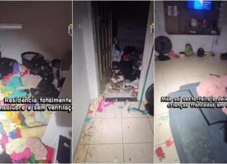 pm-resgata-criancas-de-2,-4-e-7-anos-encontradas-trancadas-e-em-condicoes-insalubres;-veja-video