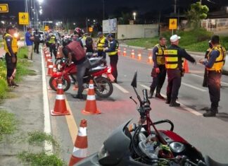 Operação em Cuiabá contra irregularidades em motos prende quatro condutores operacao-em-cuiaba-contra-irregularidades-em-motos-prende-quatro-condutores
