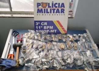 Homem é preso por furtar 49 relógios e joias em shopping de Sinop homem-e-preso-por-furtar-49-relogios-e-joias-em-shopping-de-sinop
