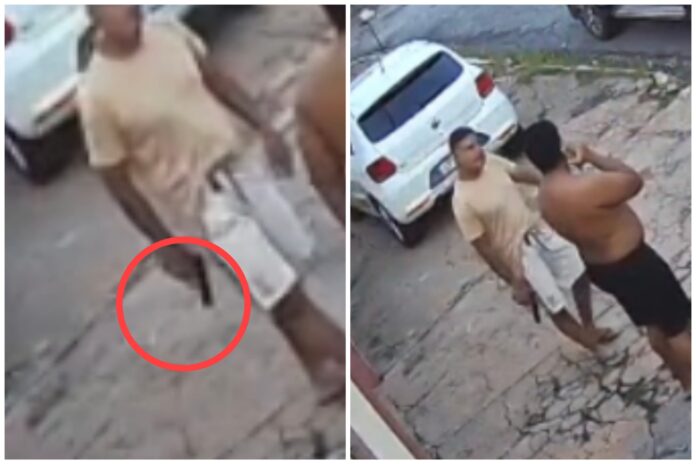 bebado,-pm-saca-arma-e-aponta-para-o-proprio-filho-em-rua-de-cuiaba bebado,-pm-saca-arma-e-aponta-para-o-proprio-filho-em-rua-de-cuiaba