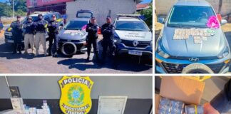 prf-apreende-anabolizantes,-monjauro-e-eletronicos-em-varzea-grande-e-rondonopolis