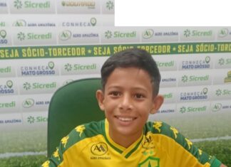 talento-de-sorriso:-garoto-de-10-anos-e-contratado-pelo-cuiaba-e-inicia-nova-etapa-no-futebol