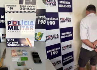 Homem é preso após ameaçar servidores da Prefeitura de Sorriso homem-e-preso-apos-ameacar-servidores-da-prefeitura-de-sorriso
